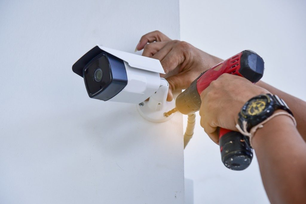 CCTV camera installation