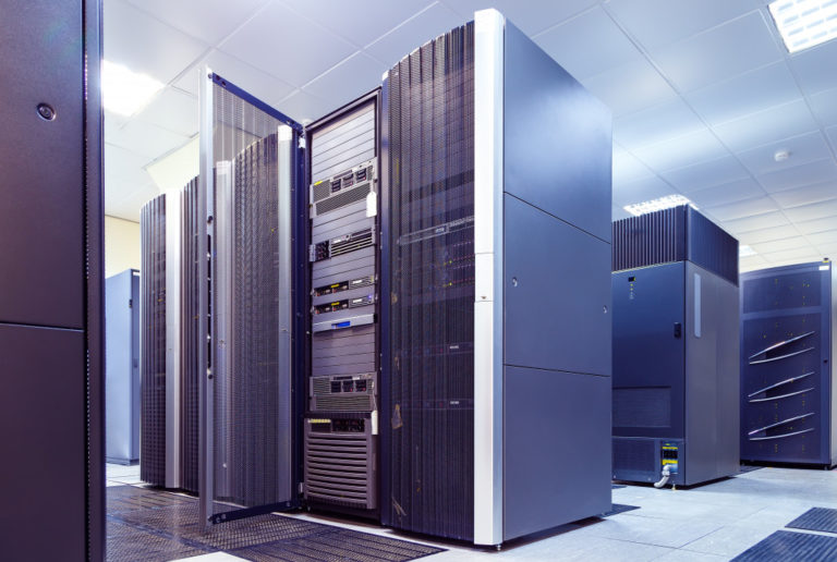 company data stored securely inside company premises
